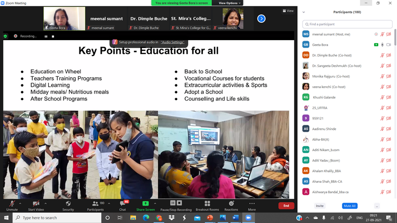 Dr. Geeta Bora on NGO- Spherule Foundation